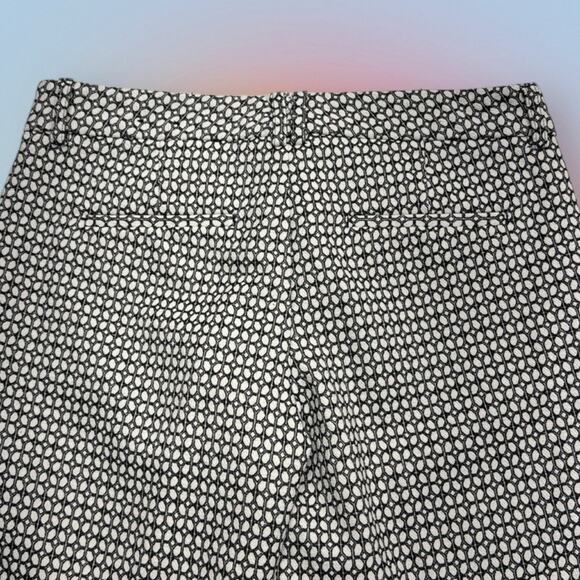 EXPRESS Women’s 2R Black White EDITOR Pant - Picture 3 of 4